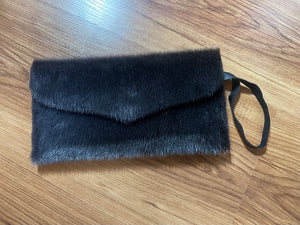 Open image in slideshow, Clutches - Fish Leather, Seal Fur &amp; Seal Leather
